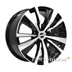 Replica Nissan NS3065 7.5x17 5x114.3 ET45 DIA66.1 BKF