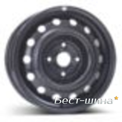 ALST (KFZ) 6555 Chevrolet/Daewoo 5.5x14 4x114.3 ET44 DIA56.6 Black
