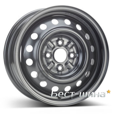 ALST (KFZ) 7010 Toyota 5.5x14 4x100 ET45 DIA54 Black