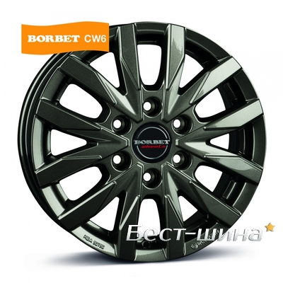 Borbet CW6 6.5x16 6x130 ET54 DIA84.1
