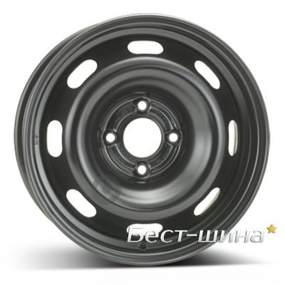 ALST (KFZ) 8055 Peugeot 6x15 4x108 ET23 DIA65 Black