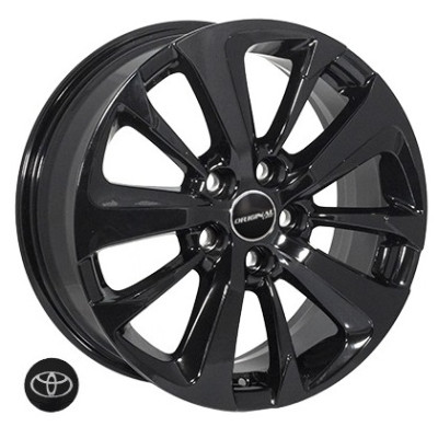 ZF TL0512 7x17 5x114.3 ET39 DIA60.1 Black