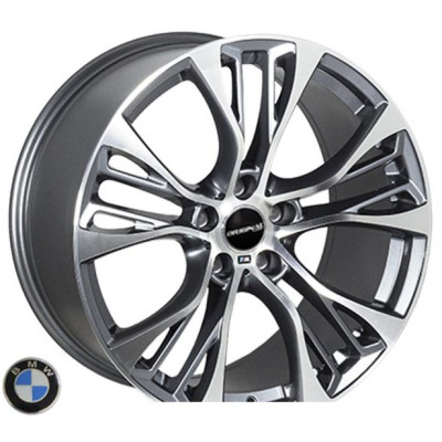 Zorat Wheels BK5734 10x20 5x120 ET40 DIA74.1 MG