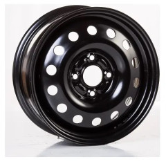 Kapitan Dacia Logan 5.5x15 4x100 ET45 DIA60.1 Black