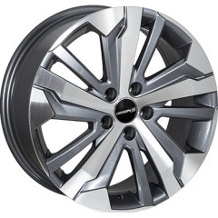 Zorat Wheels BK5837 7x17 5x108 ET23 DIA65.1 GP