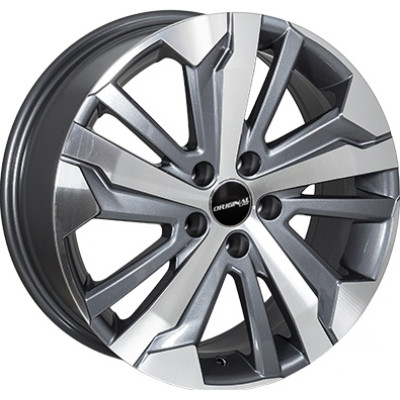 Zorat Wheels BK5837 7x17 5x108 ET23 DIA65.1 GP