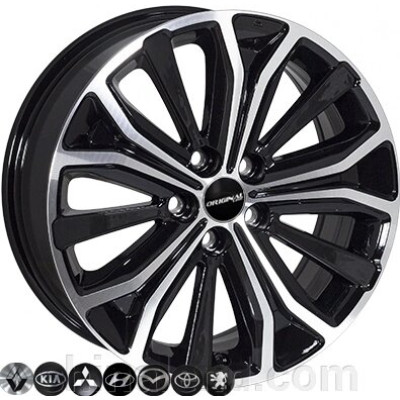 Zorat Wheels BK591 7x17 5x114.3 ET46 DIA67.1 BP