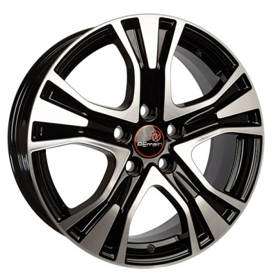 Remain R159 7x17 5x112 ET46 DIA66.6 Алмаз черн