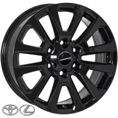 Zorat Wheels BK5881 7.5x17 6x139.7 ET25 DIA106.1 Black