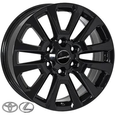 Zorat Wheels BK5881 7.5x17 6x139.7 ET25 DIA106.1 Black