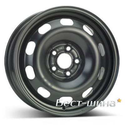 ALST (KFZ) 8380 Volkswagen 6x15 5x100 ET38 DIA57 Black