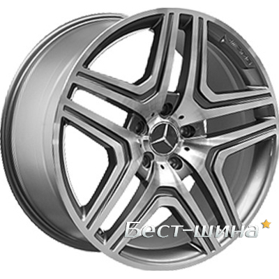 Replica Mercedes (MR975) 10x21 5x130 ET50 DIA84.1 GMF