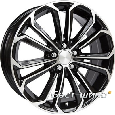 Replica Toyota TY667 7x17 5x100 ET39 DIA54.1 BKF