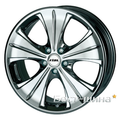 Rial Ancona 7.5x17 5x100 ET35 DIA63.3 Chrom