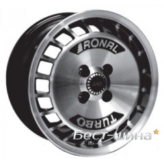 Ronal R10 7x15 4x100 ET37 DIA68.1 Black