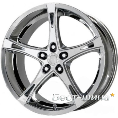 Verde V58 5IVE 8x17 5x100 ET38 DIA66.6 Chrom