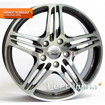 WSP Italy Porsche (W1050) Philadelphia 10x18 5x130 ET50 DIA71.6 AP