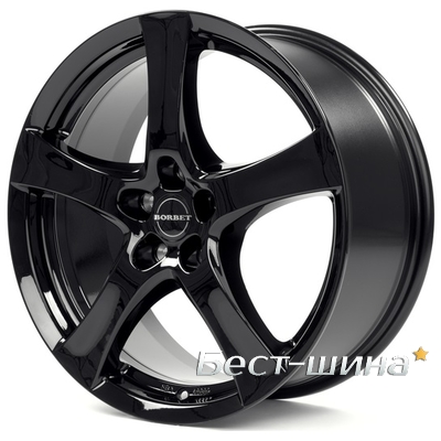 Borbet F 7x17 5x112 ET35 DIA72.6 Black