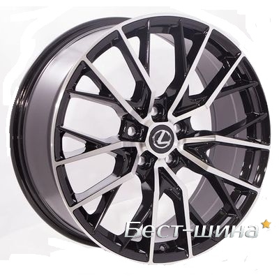 Zorat Wheels BK5137 8x19 5x114.3 ET35 DIA60.1 BP