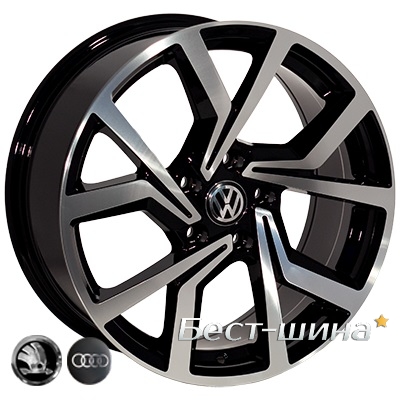 Zorat Wheels BK5125 6.5x15 5x100 ET42 DIA57.1 BP