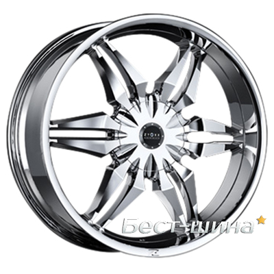 Zyoxx ZX6 8.5x20 5x120 ET35 DIA78.1 Chrom