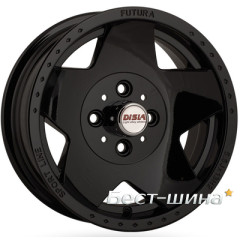 Disla Futura 5.5x13 4x98 ET5 DIA58.6 Black