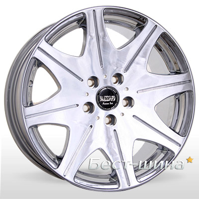 Lawu YL-819 7.5x17 5x114.3 ET37 DIA67.1 Chrom