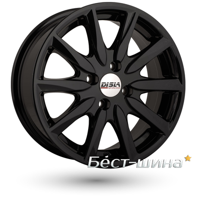 Disla Raptor 7x16 4x98 ET38 DIA67.1 Black