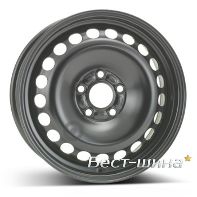 ALST (KFZ) 9001 7.5x17 5x108 ET55 DIA63.3 Black