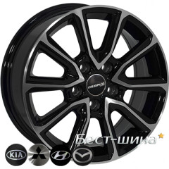 Zorat Wheels BK5344 6.5x16 5x114.3 ET35 DIA67.1 BP
