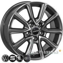 Zorat Wheels BK5344 6.5x16 5x112 ET40 DIA57.1 GP
