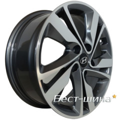 Replica Hyundai HY141 7x17 5x114.3 ET52 DIA67.1 GMF