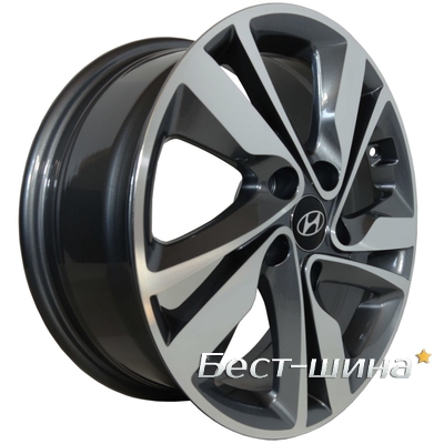 Replica Hyundai HY141 7x17 5x114.3 ET52 DIA67.1 GMF