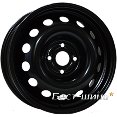 Steel Trebl 7730T 5.5x15 4x114.3 ET40 DIA66.1 Black