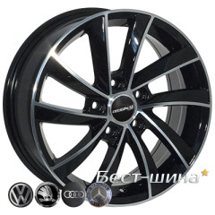 Zorat Wheels BK5290 7x17 5x112 ET40 DIA57.1 BP
