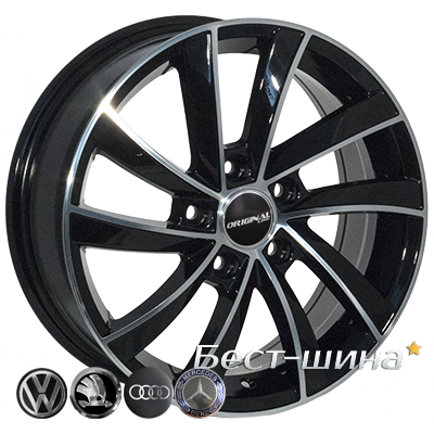 Zorat Wheels BK5290 6.5x16 5x100 ET35 DIA57.1 BP