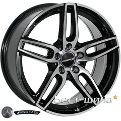 Zorat Wheels BK5434 8x19 5x112 ET43 DIA66.6 BP