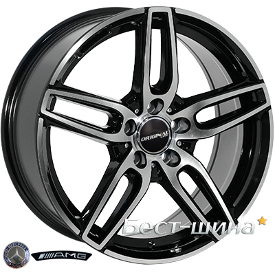 Zorat Wheels BK5434 8x19 5x112 ET43 DIA66.6 BP
