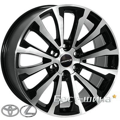Zorat Wheels BK5391 8.5x20 6x139.7 ET30 DIA106.2 BP