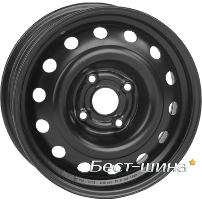 Кременчуг Т1301 DAEWOO: Lanos, Sens, Nexia, Opel Corsa, Kadett 5x13 4x100 ET45 DIA56.56 Black