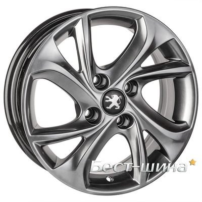 Replica Peugeot PG4007 6x15 4x108 ET23 DIA65.1 HB