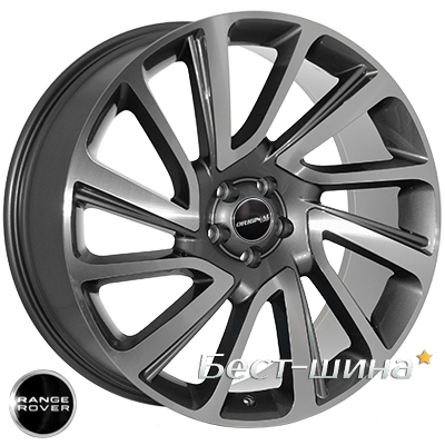 JH 6141 9.5x22 5x108 ET48 DIA63.4 DGMF